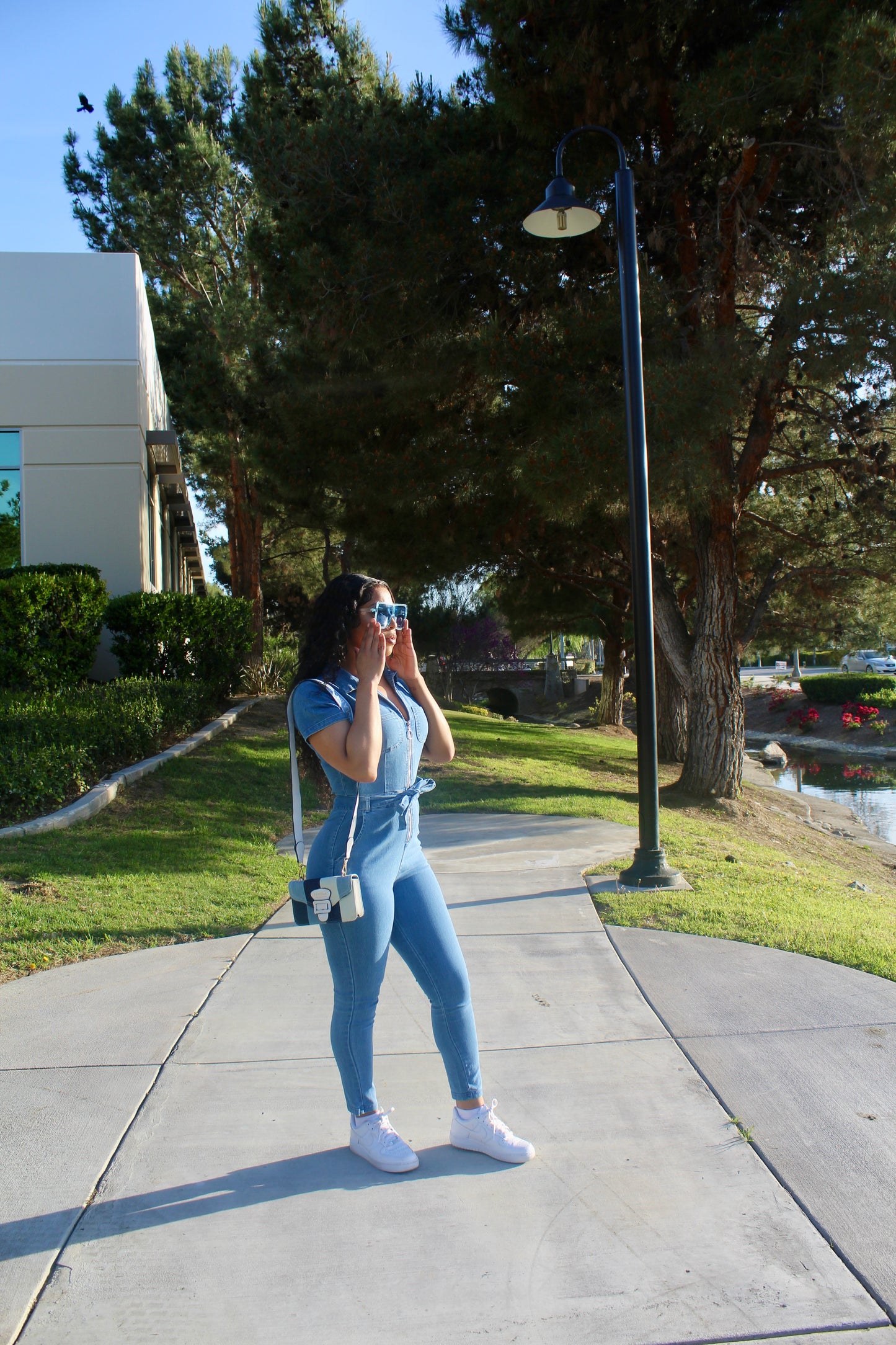 Pretty Little Thing Denim Jumpsuit