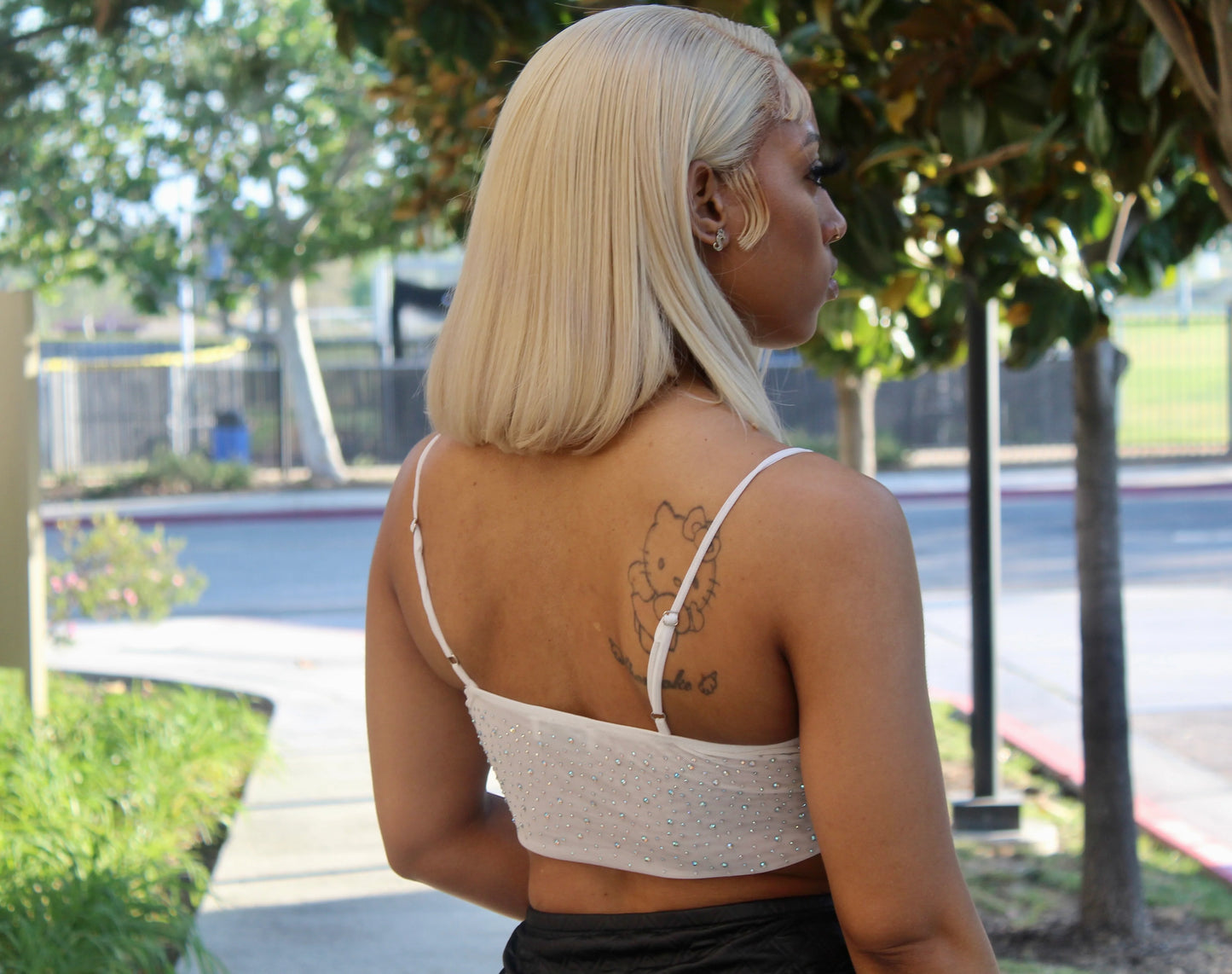 Vixen Mesh Crop Top