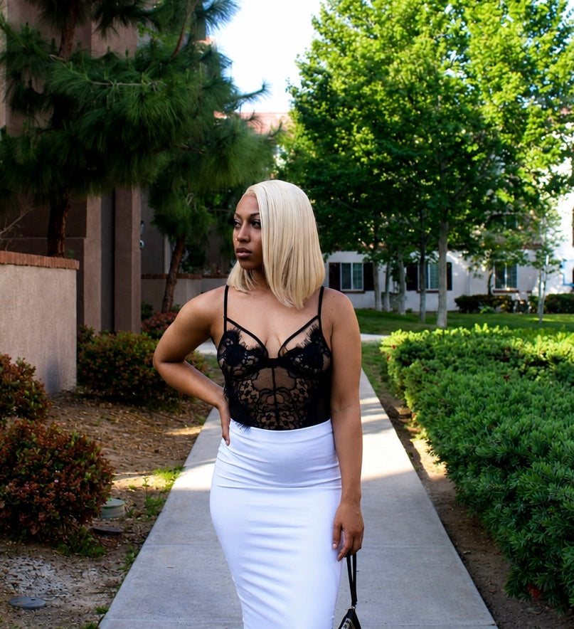 Envy Black Lace Bodysuit