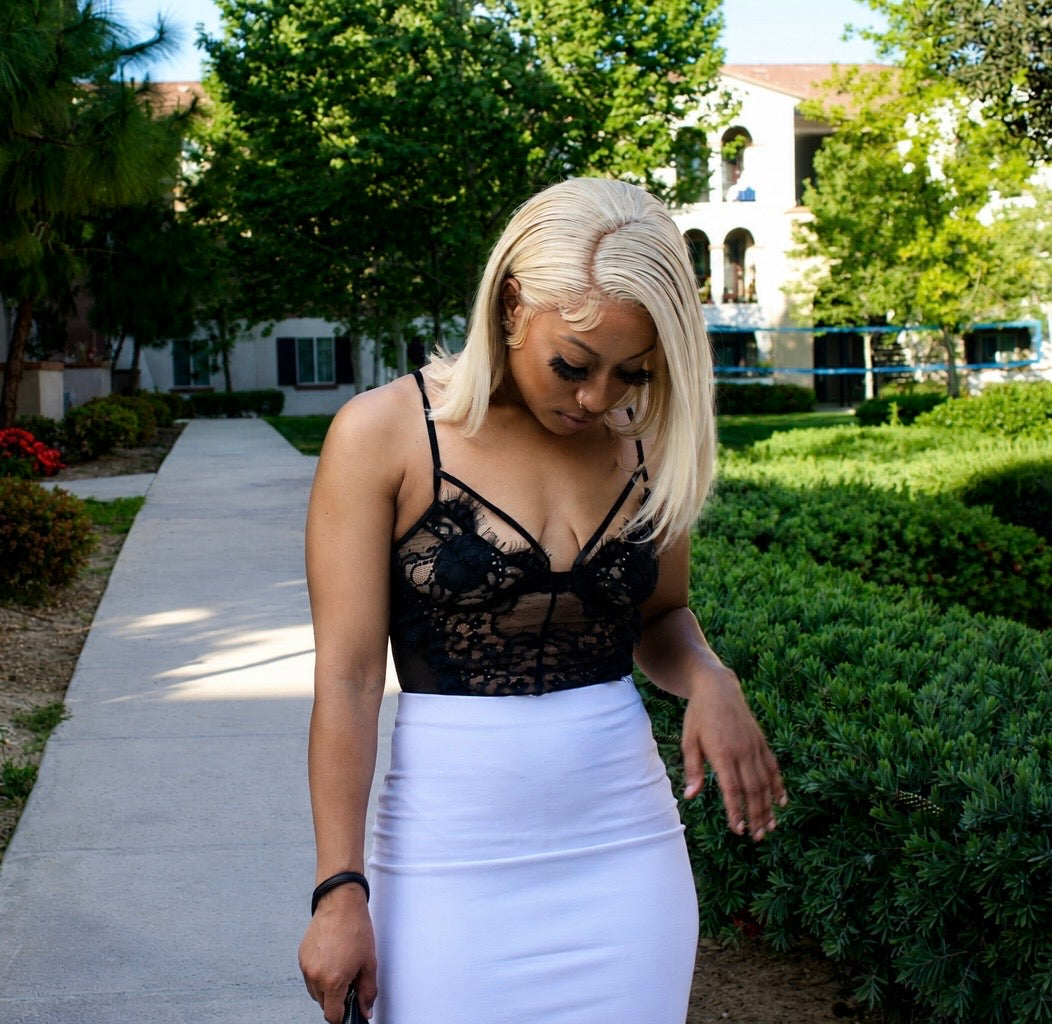 Envy Black Lace Bodysuit