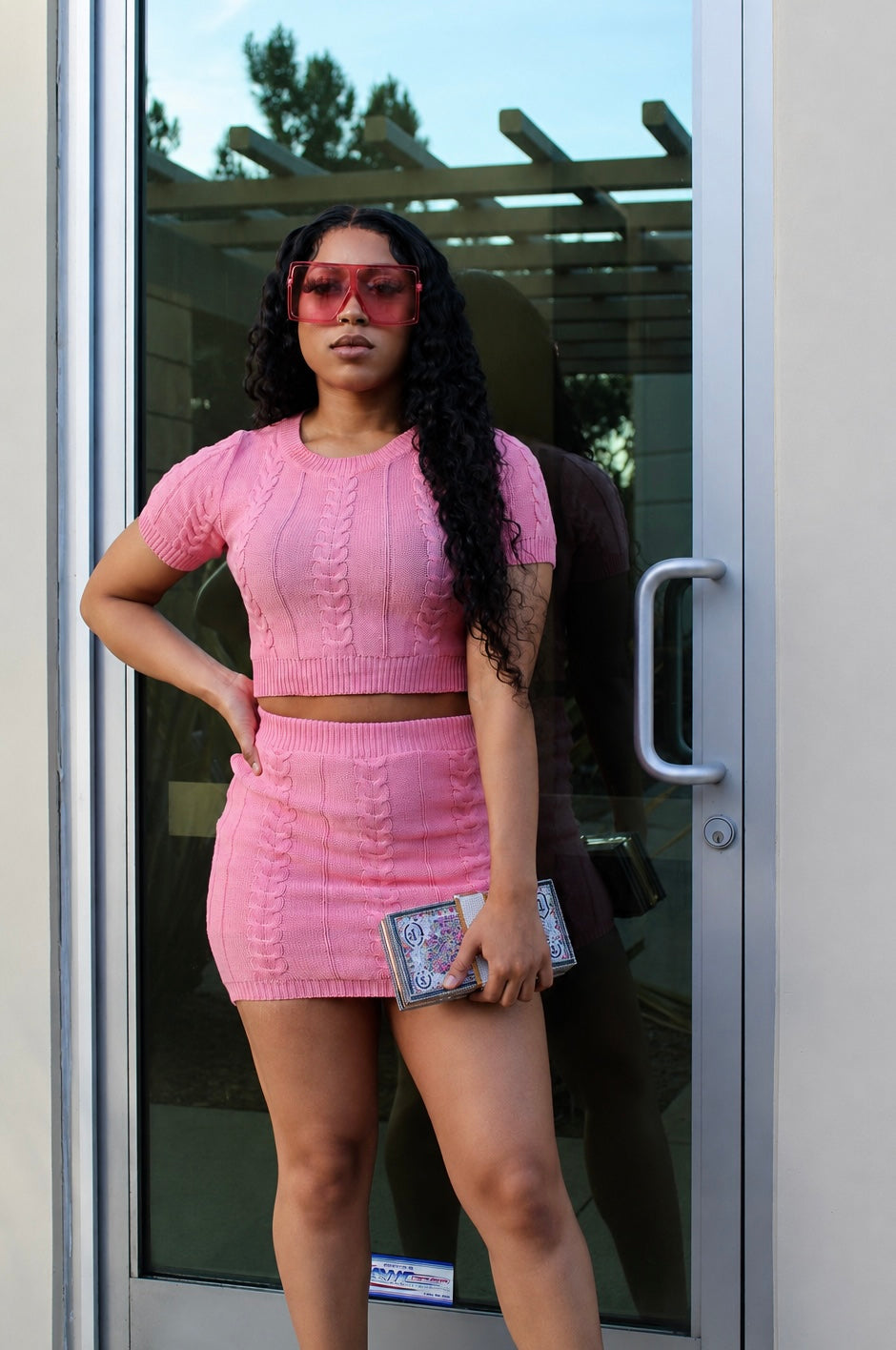 The One Knitted Skirt Set